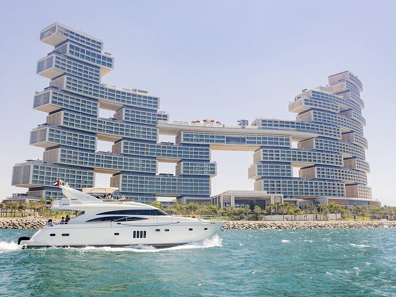 The stacked towers of Atlantis The Royal on Palm Jumeirah